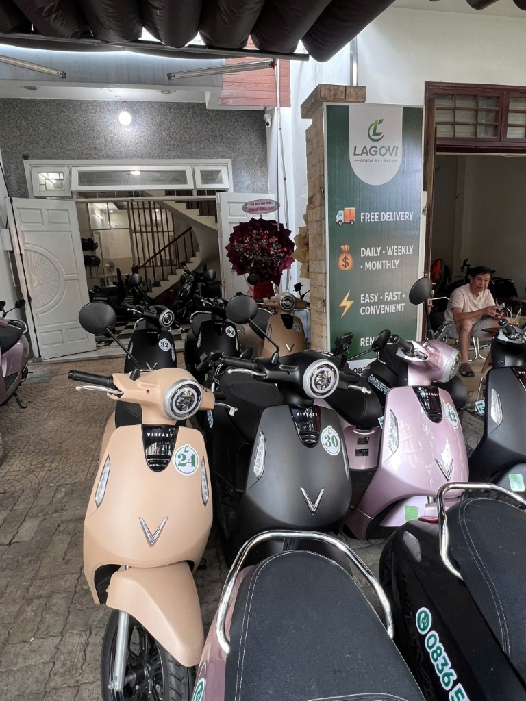 Dàn xe máy điện VinFast LAGOVI đủ màu